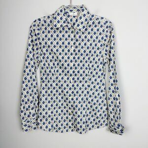 ETRO | NEW Floral Printed Camicia Button Down Blouse Women’s Size 40/42